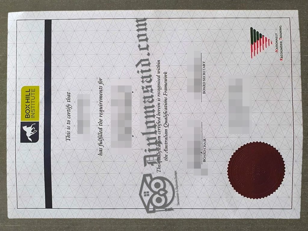 Box Hill Institute Diploma, Box Hill Institute Degree
