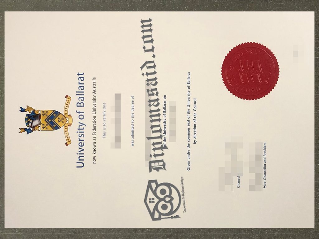 University of Ballarat Diploma, University of Ballarat Degree