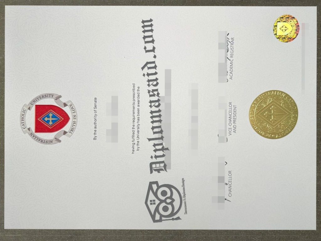 Australian catholic university degree, Australian catholic university diploma