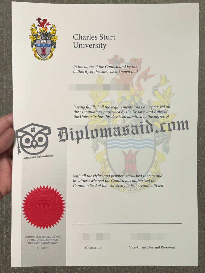 Charles Sturt University degree, Charles Sturt University diploma Charles Sturt University degree, Charles Sturt University diploma