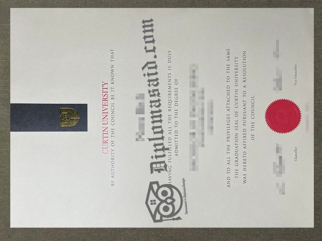Curtin University diploma, Curtin University degree