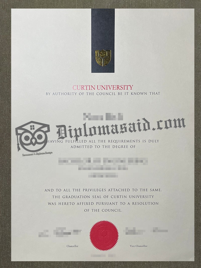 Curtin University diploma, Curtin University degree Curtin University diploma, Curtin University degree