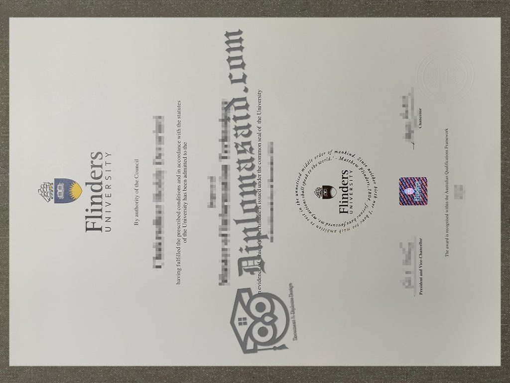 Flinders University degree, Flinders University diploma