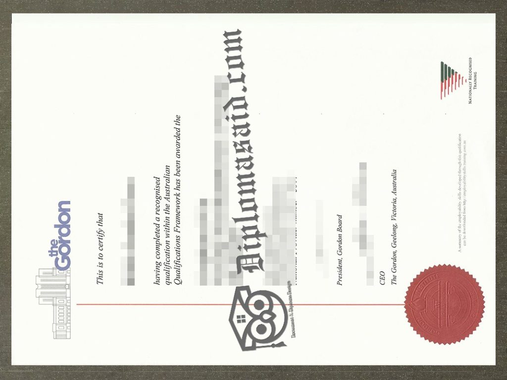Gordon Institute of TAFE Diploma, Gordon Institute of TAFE Degree