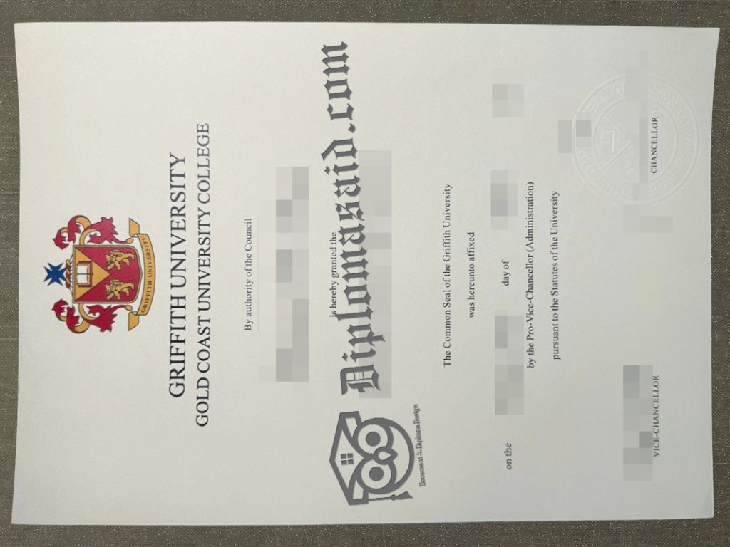 Griffith University diploma, Griffith University degree