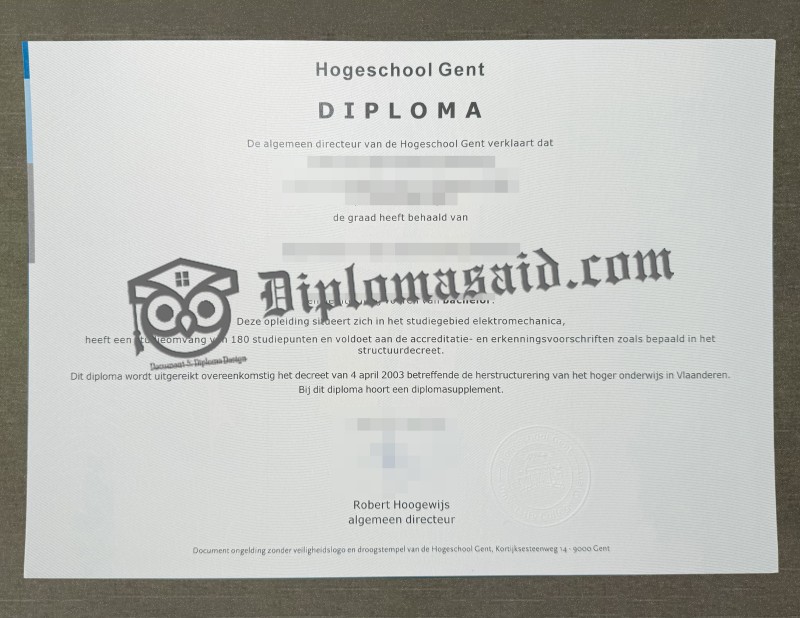 Hogeschool Gent Degree, Hogeschool Gent Diploma Hogeschool Gent Degree, Hogeschool Gent Diploma