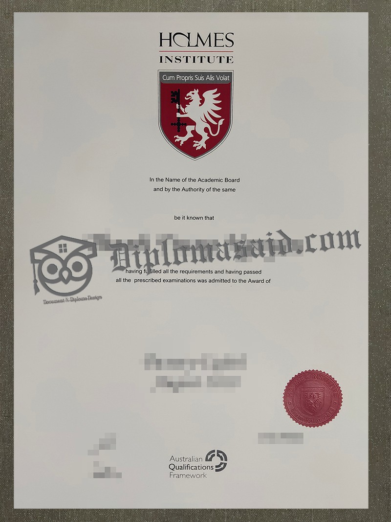 Holmes Institute Degree, Holmes Institute Diploma Holmes Institute Degree, Holmes Institute Diploma