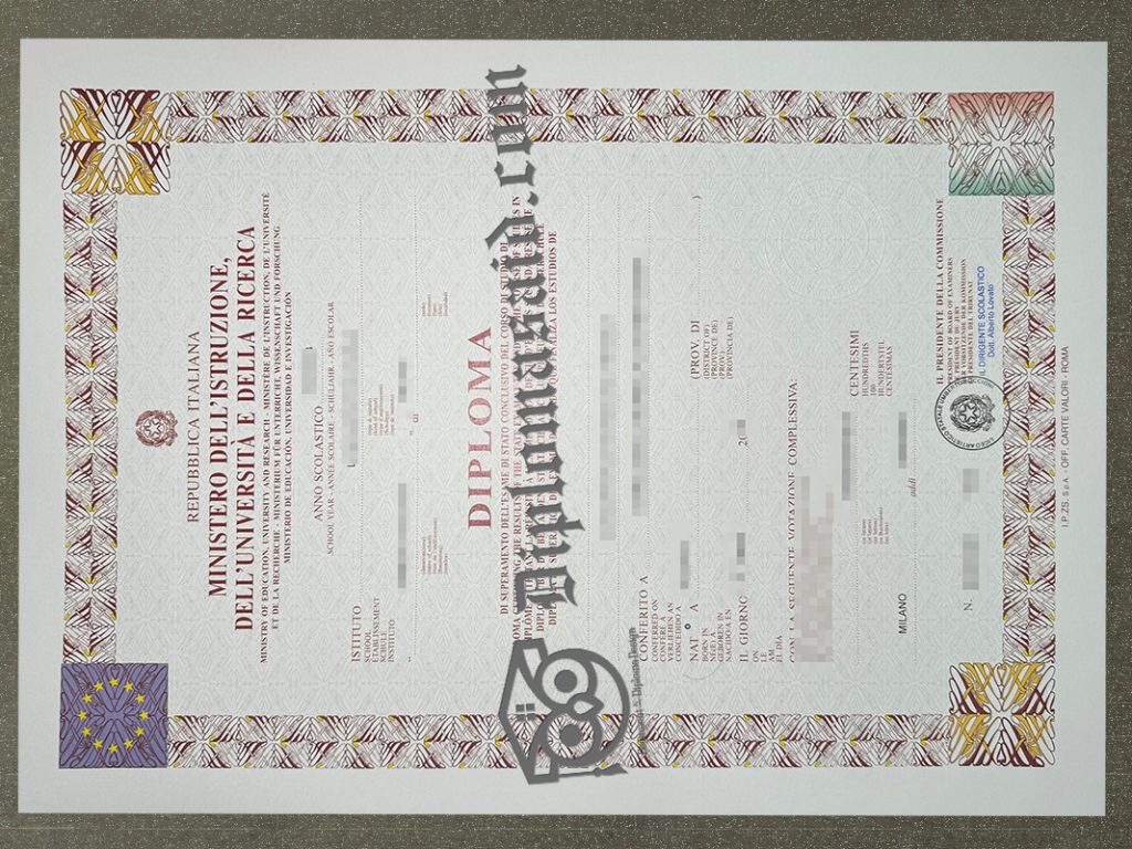 Ministero Dell'Istruzione Diploma, Ministero Dell'Istruzione Degree