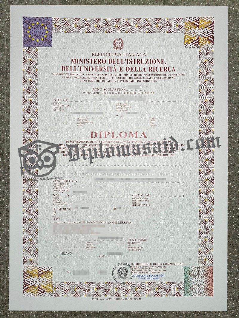 Ministero Dell'Istruzione Diploma, Ministero Dell'Istruzione Degree Ministero Dell'Istruzione Diploma, Ministero Dell'Istruzione Degree