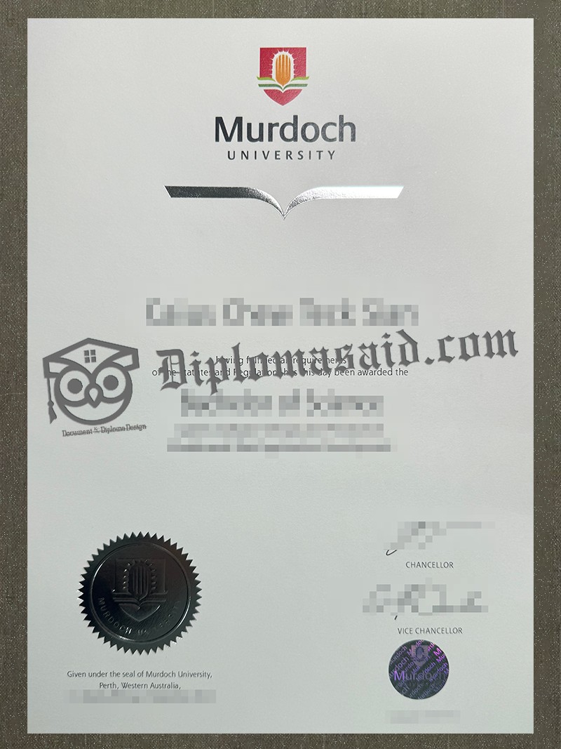 Murdoch University Diploma, Murdoch University Degree Murdoch University Diploma, Murdoch University Degree