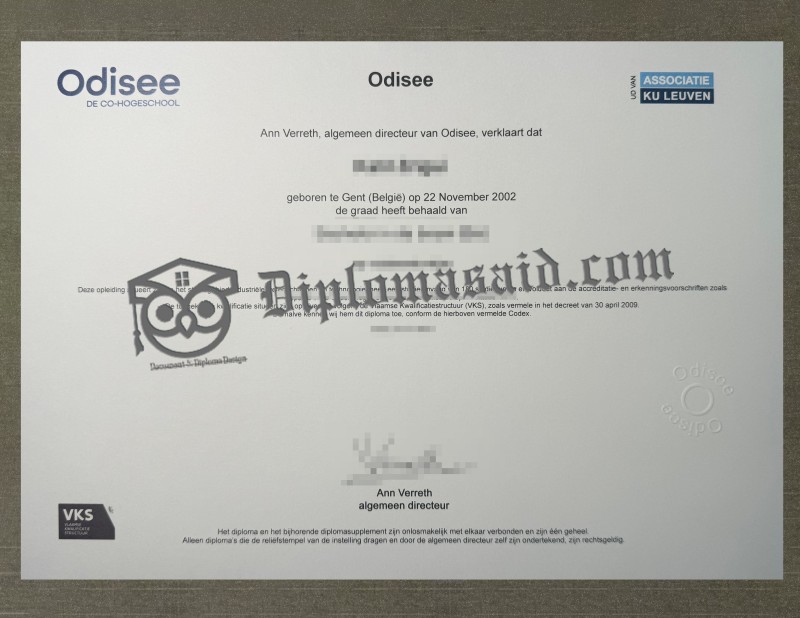 Odisee hogeschool Diploma, Odisee hogeschool Degree Odisee hogeschool Diploma, Odisee hogeschool Degree