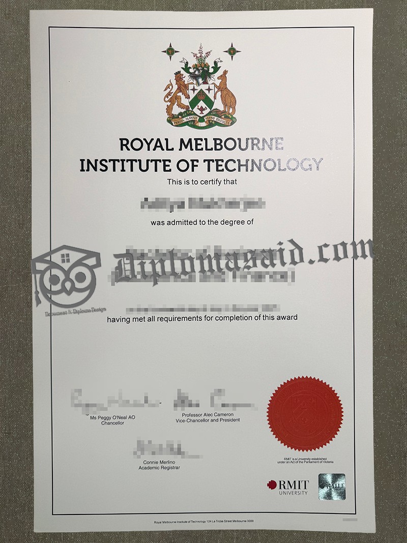 RMIT University Degree, RMIT University Certificate RMIT University Degree, RMIT University Certificate
