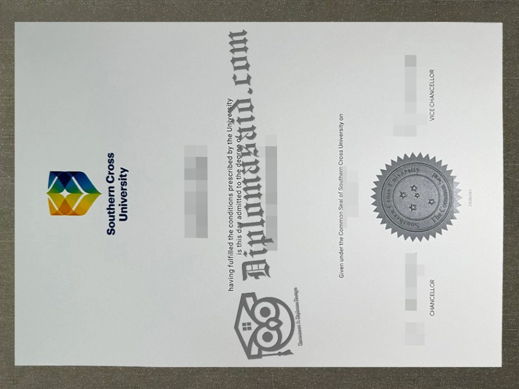 Southern Cross University degree, Southern Cross University diploma