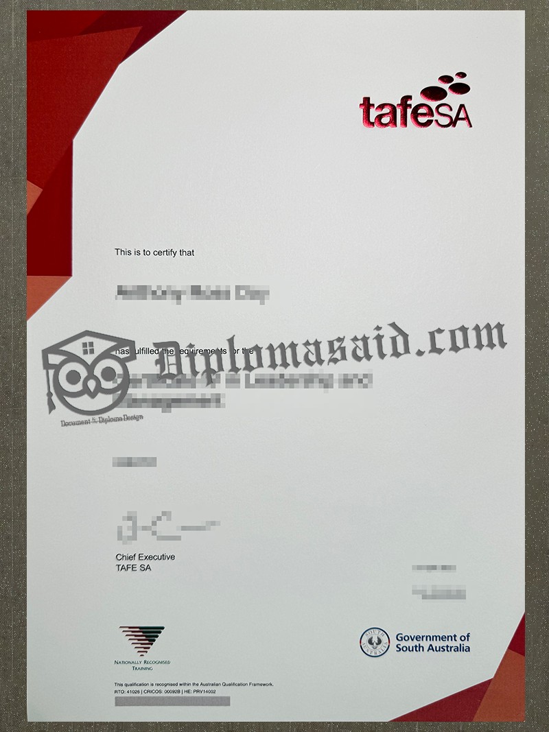 TAFE SA Certificate, TAFE SA Degree TAFE SA Certificate, TAFE SA Degree