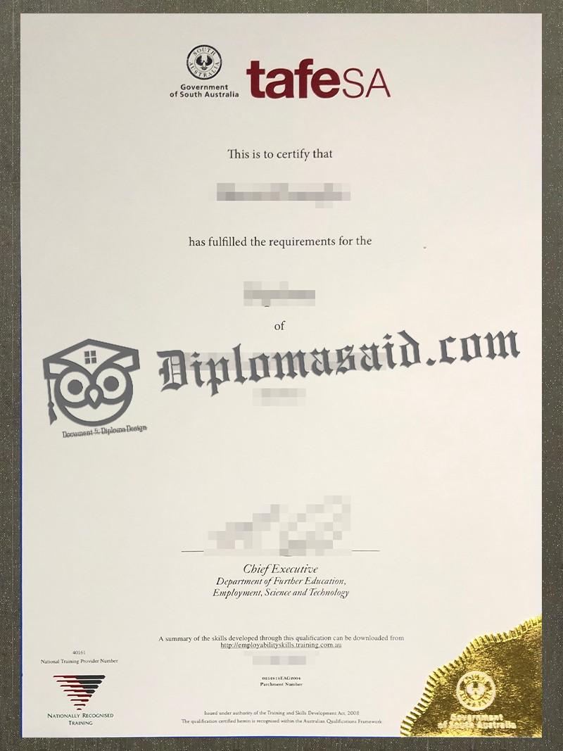 TAFE South Australia Diploma, TAFE South Australia Degree TAFE South Australia Diploma, TAFE South Australia Degree