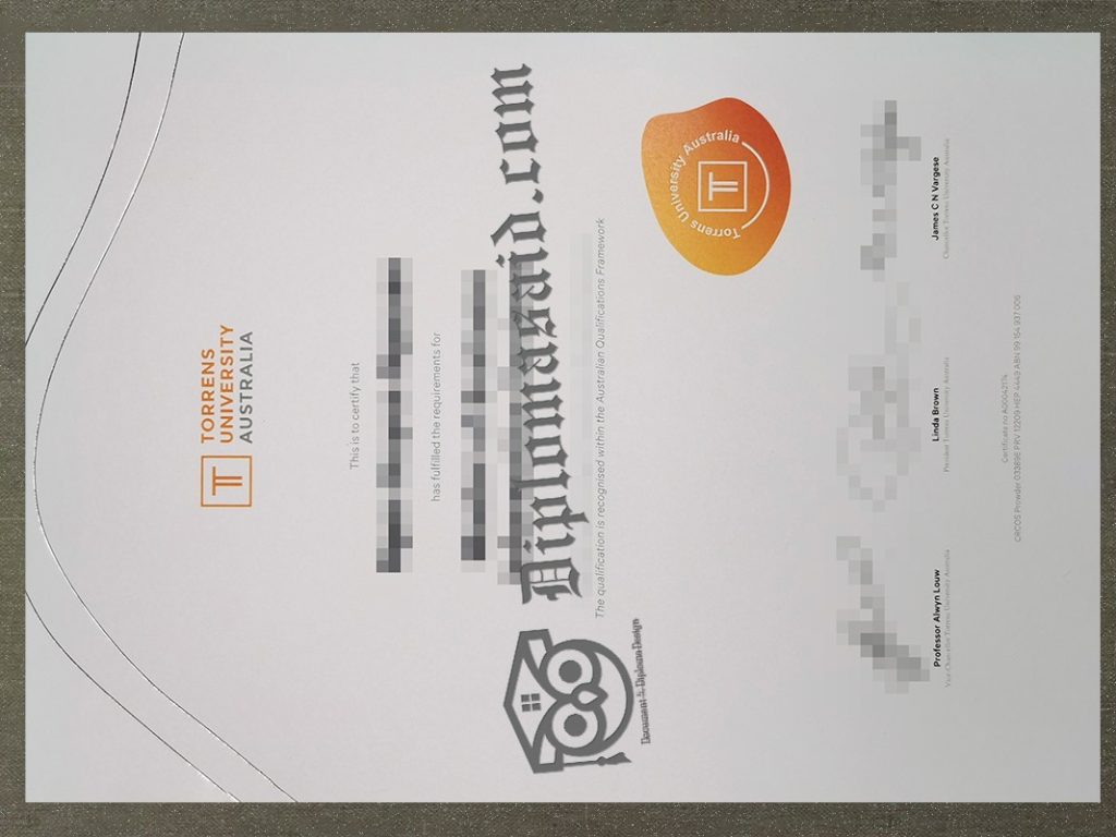 Torrens University Australia diploma, Torrens University Australia degree