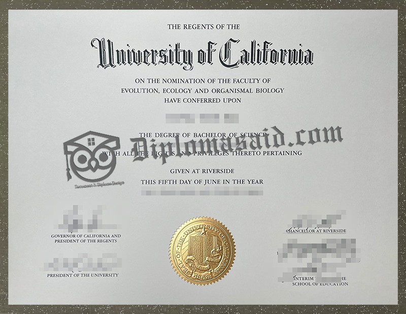 University of California Diploma, University of California Degree University of California Diploma, University of California Degree