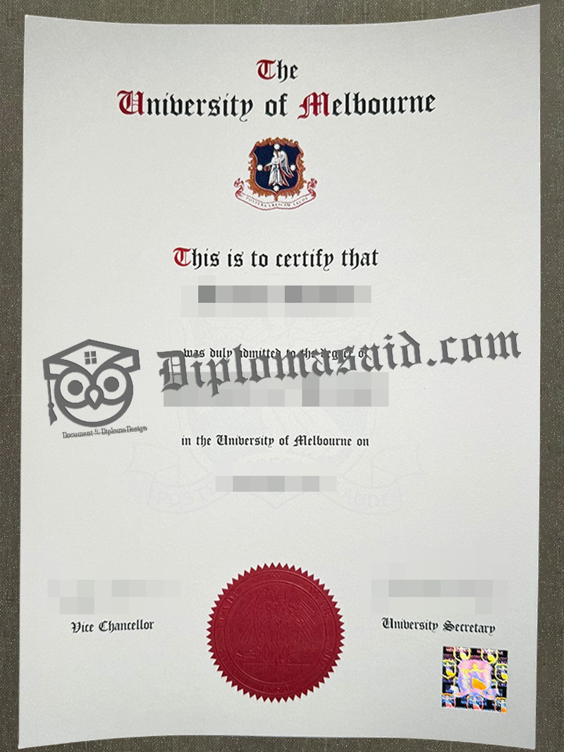 University of Melbourne Diploma, University of Melbourne Degree University of Melbourne Diploma, University of Melbourne Degree