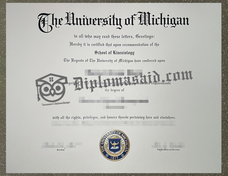 University of Michigan Diploma, University of Michigan Degree University of Michigan Diploma, University of Michigan Degree