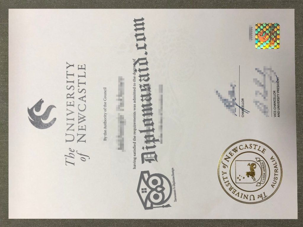 University of Newcastle degree, University of Newcastle diploma