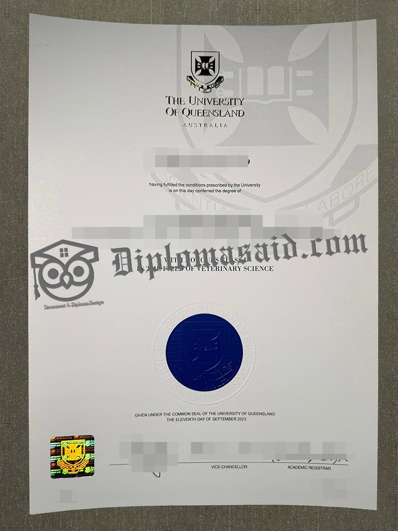 University of Queensland diploma, University of Queensland degree University of Queensland diploma, University of Queensland degree