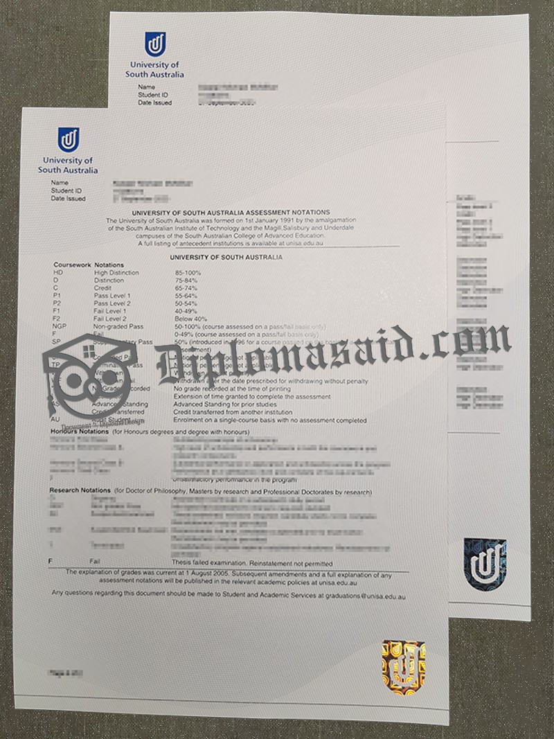 University of South Australia Transcript, University of South Australia Degree University of South Australia Transcript, University of South Australia Degree