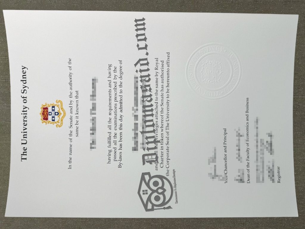 University of Sydney diploma, University of Sydney degree