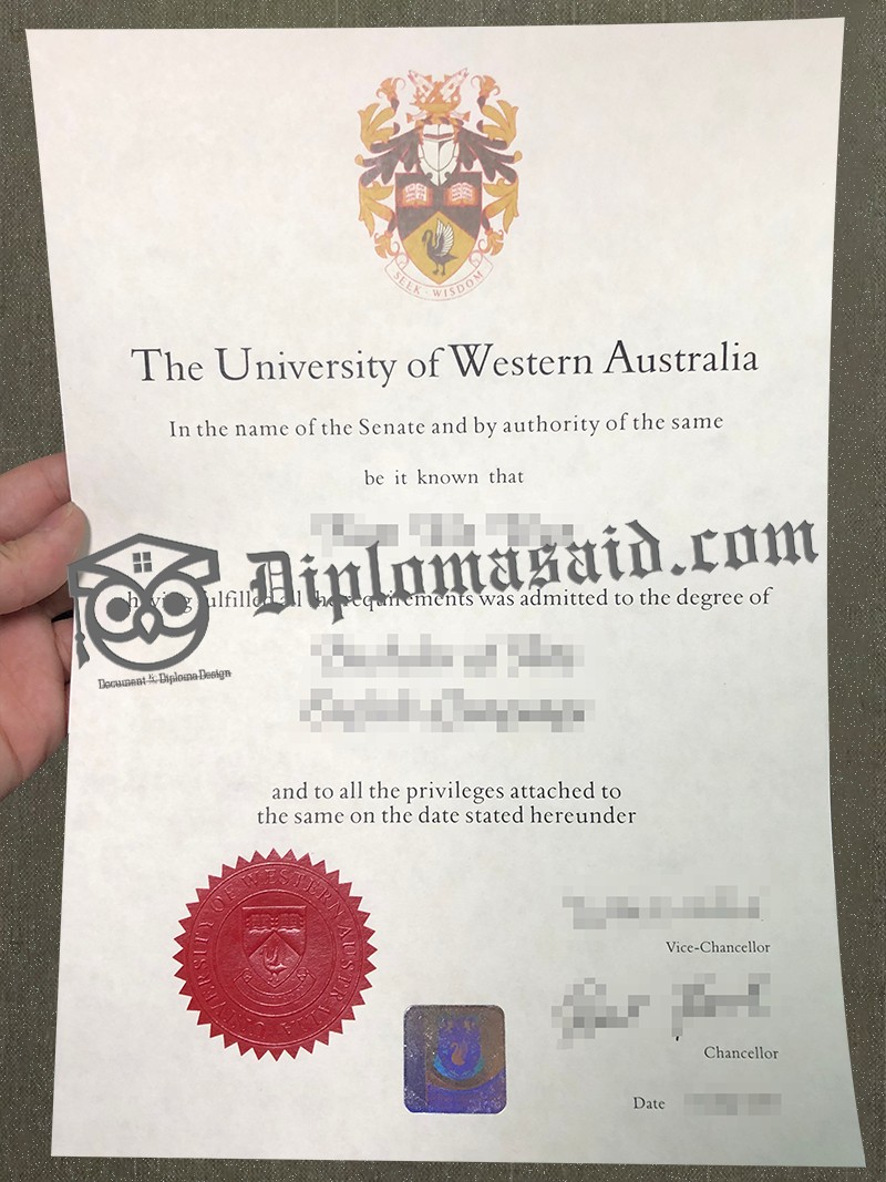 University of Western Australia Diploma, University of Western Australia Degree University of Western Australia Diploma, University of Western Australia Degree