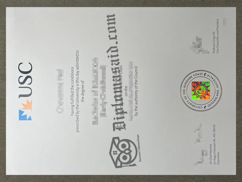 University of the Sunshine Coast Degree, University of the Sunshine Coast Diploma