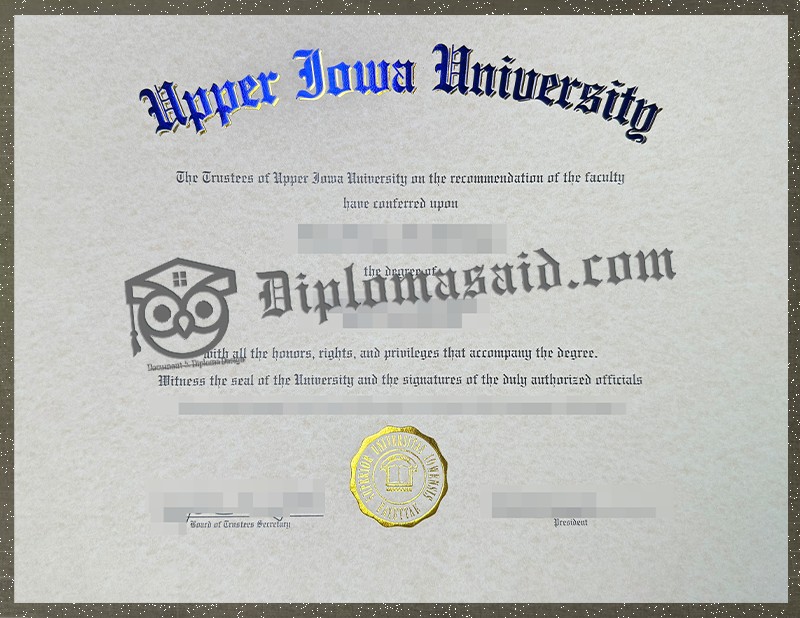 Upper Iowa University Diploma, Upper Iowa University Degree