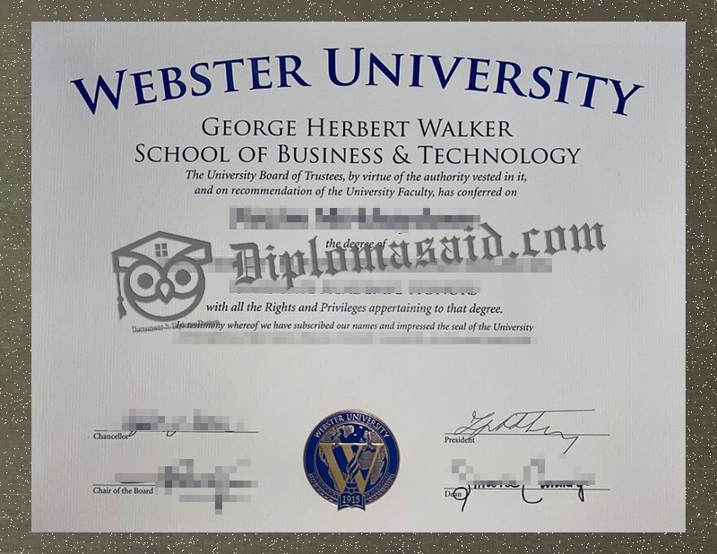 Webster university Diploma, Webster university Degree Webster university Diploma, Webster university Degree