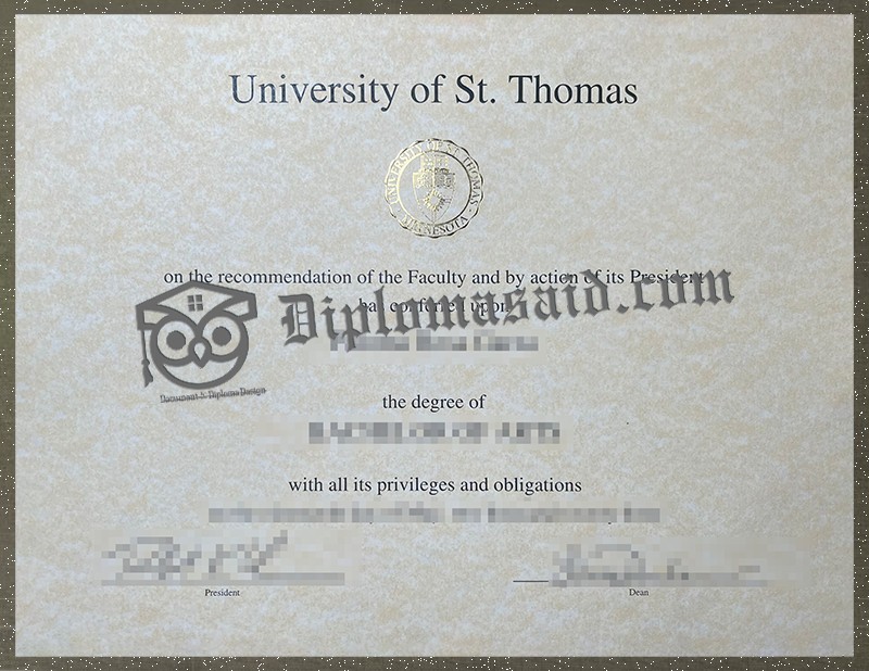 St Thomas University Diploma, St Thomas University Degree St Thomas University Diploma, St Thomas University Degree
