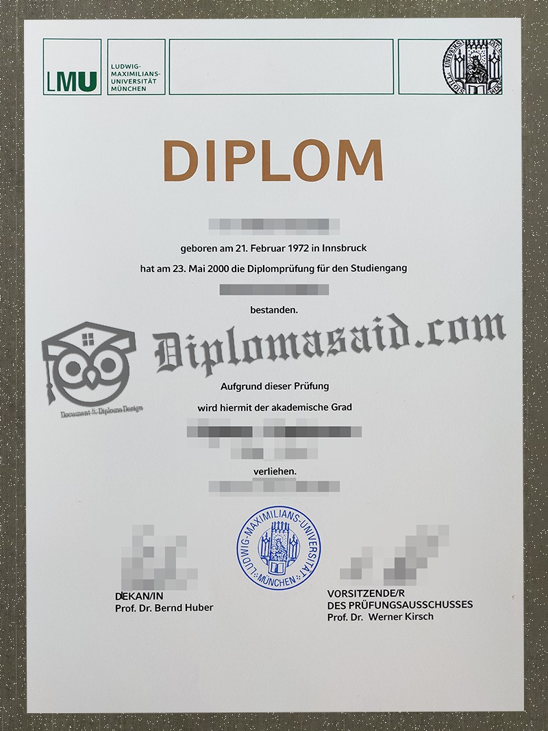 University of Munich Diplom, University of Munich Diploma University of Munich Diplom, University of Munich Diploma